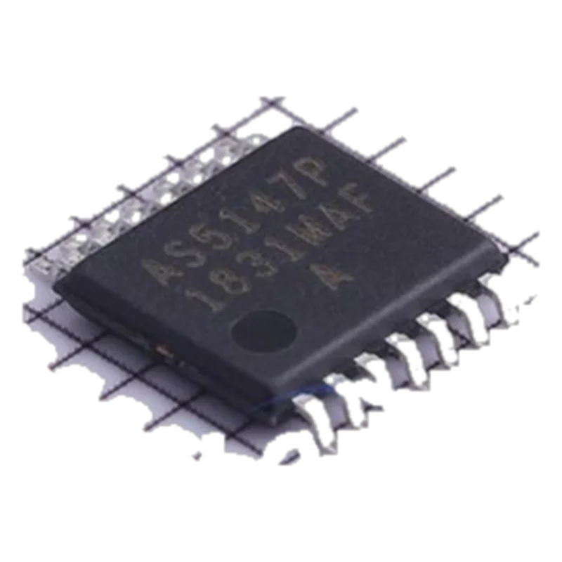 ams OSRAM AS5147P 14-bit Automotive High-Speed Angle Sensor IC