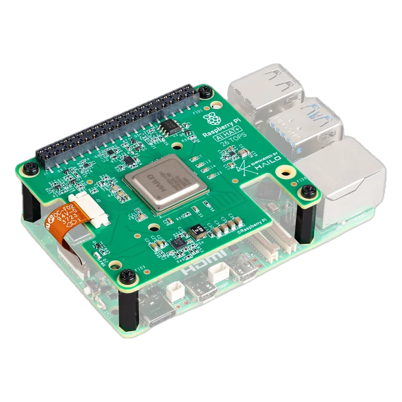 Raspberry Pi AI HAT+ 26 TOPS (Hailo-8)