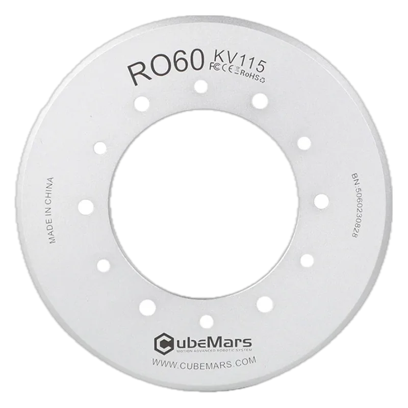 CubeMars RO60 KV115 Frameless Outrunner Torque Motor